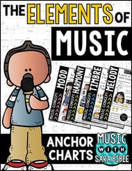 The Elements of Music Anchor Charts Digital Resources Thumbnail